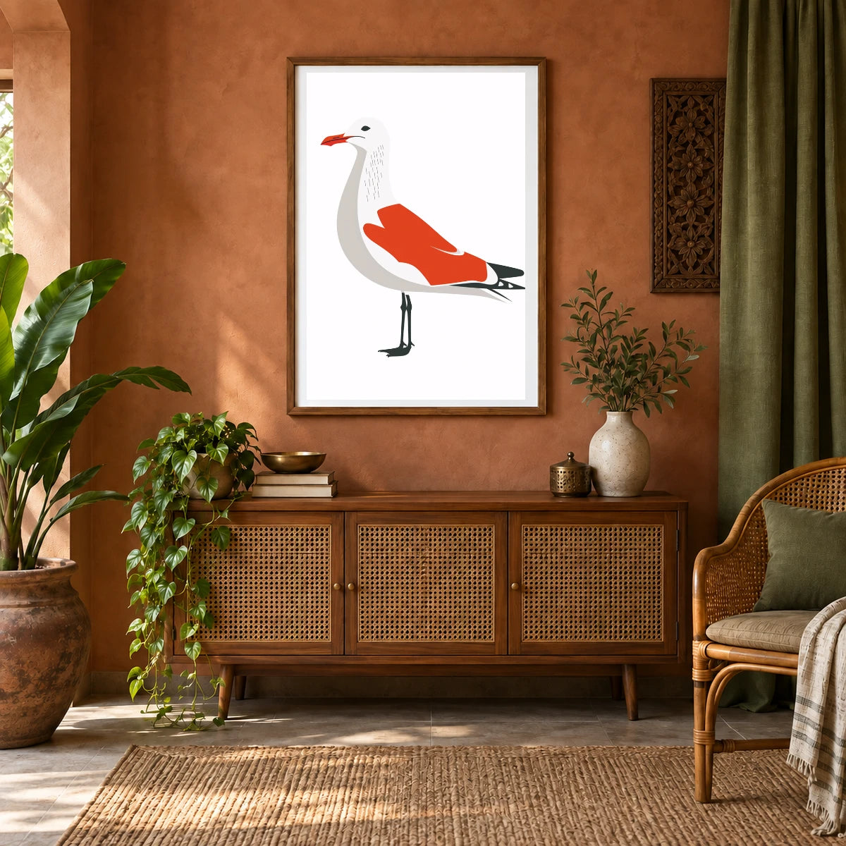 Animal Print CLXXXIII — Animal Prints shown in a styled interior