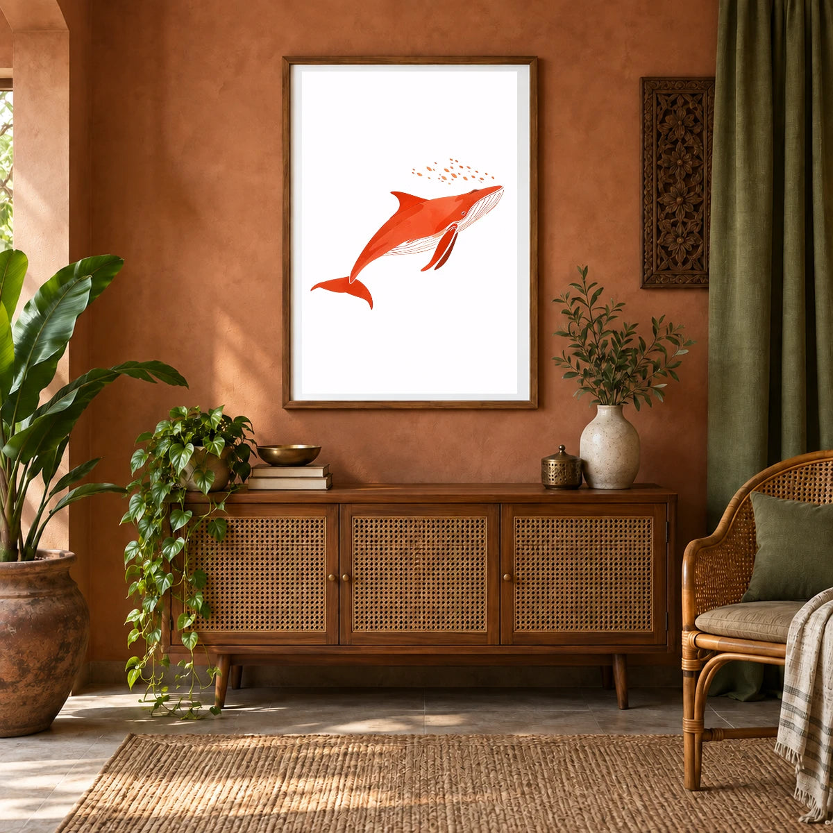 Animal Print CXCIX — Animal Prints shown in a styled interior