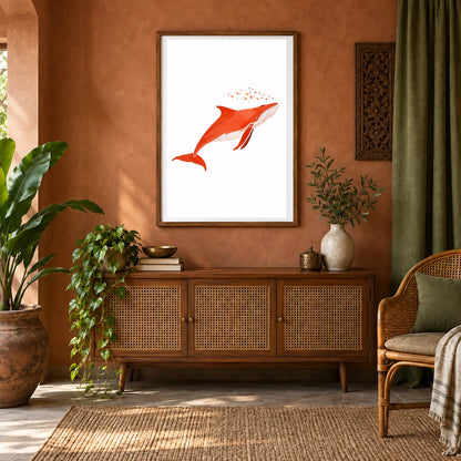 Animal Print CXCIX — Animal Prints shown in a styled interior