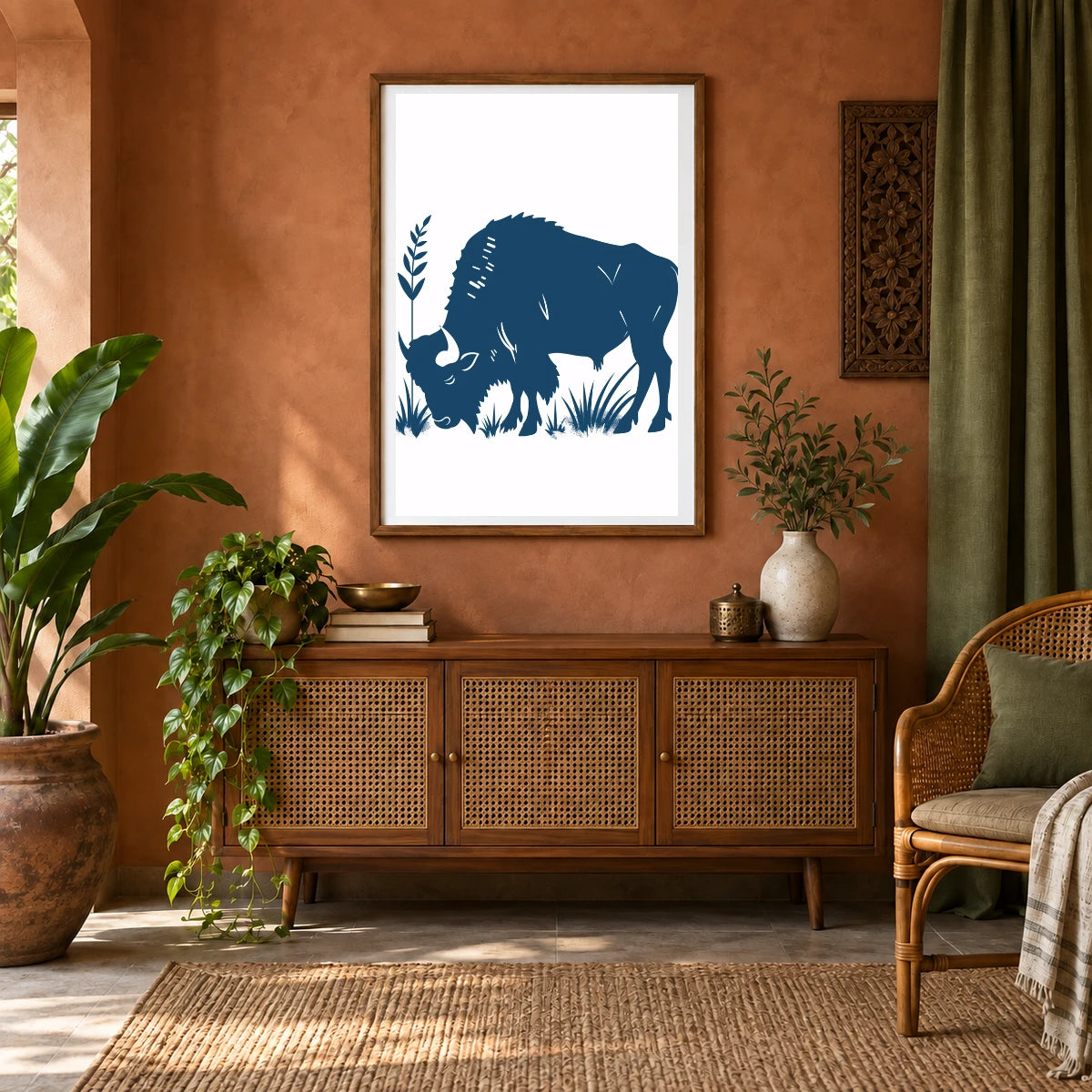 Animal Print CCV — Animal Prints shown in a styled interior