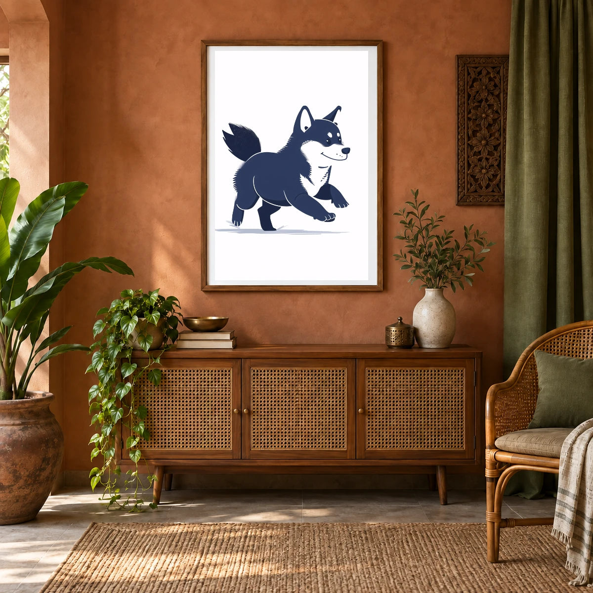 Animal Print CCXIV — Animal Prints shown in a styled interior