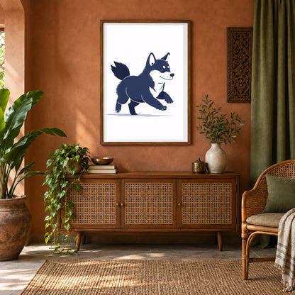 Animal Print CCXIV — Animal Prints shown in a styled interior