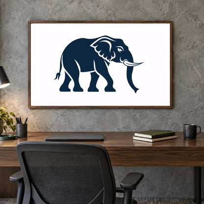 Animal Print CCXV — Animal Prints shown in a styled interior