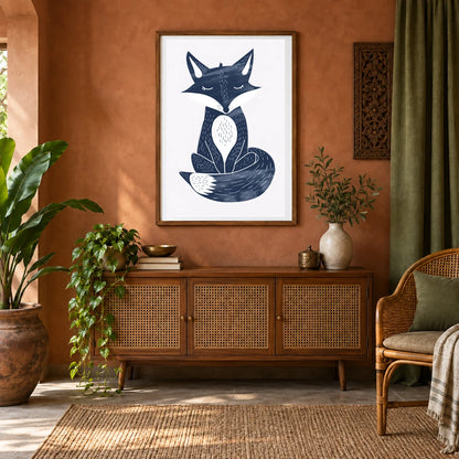 Animal Print CCXVII — Animal Prints shown in a styled interior