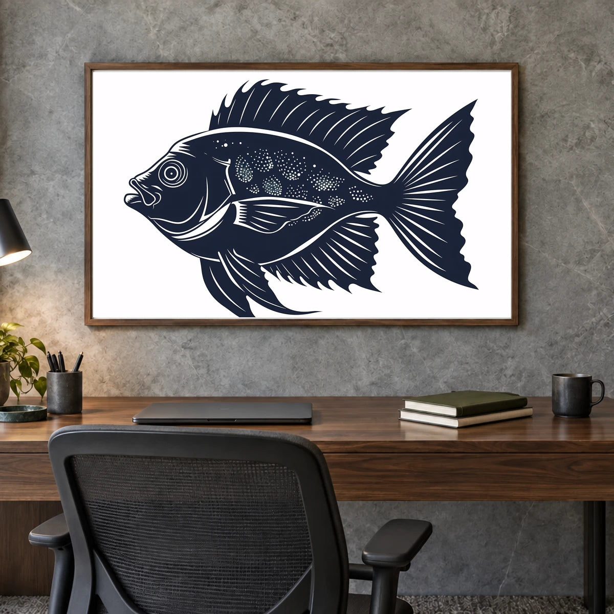 Animal Print CCXXV — Animal Prints shown in a styled interior