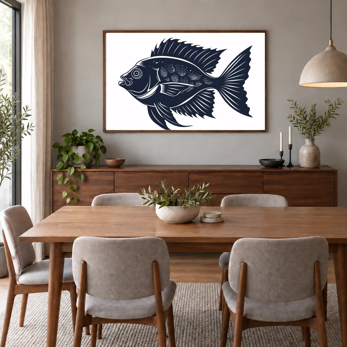 Animal Print CCXXV — Animal Prints shown in a styled interior
