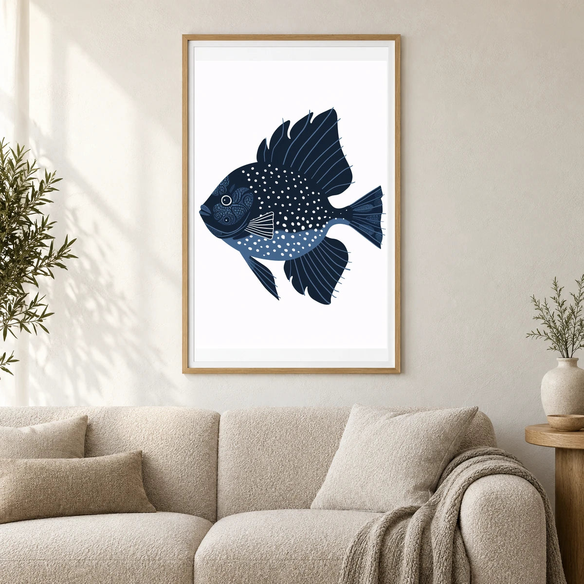 Animal Print CCXXVI — Animal Prints shown in a styled interior