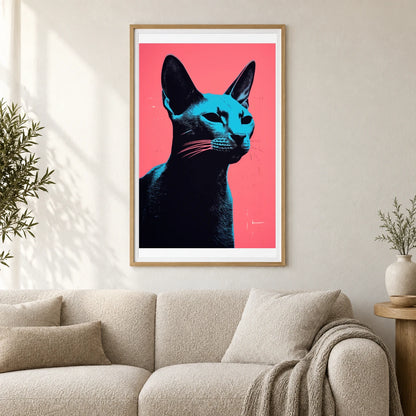Animal Print CCXXXII — Animal Prints shown in a styled interior
