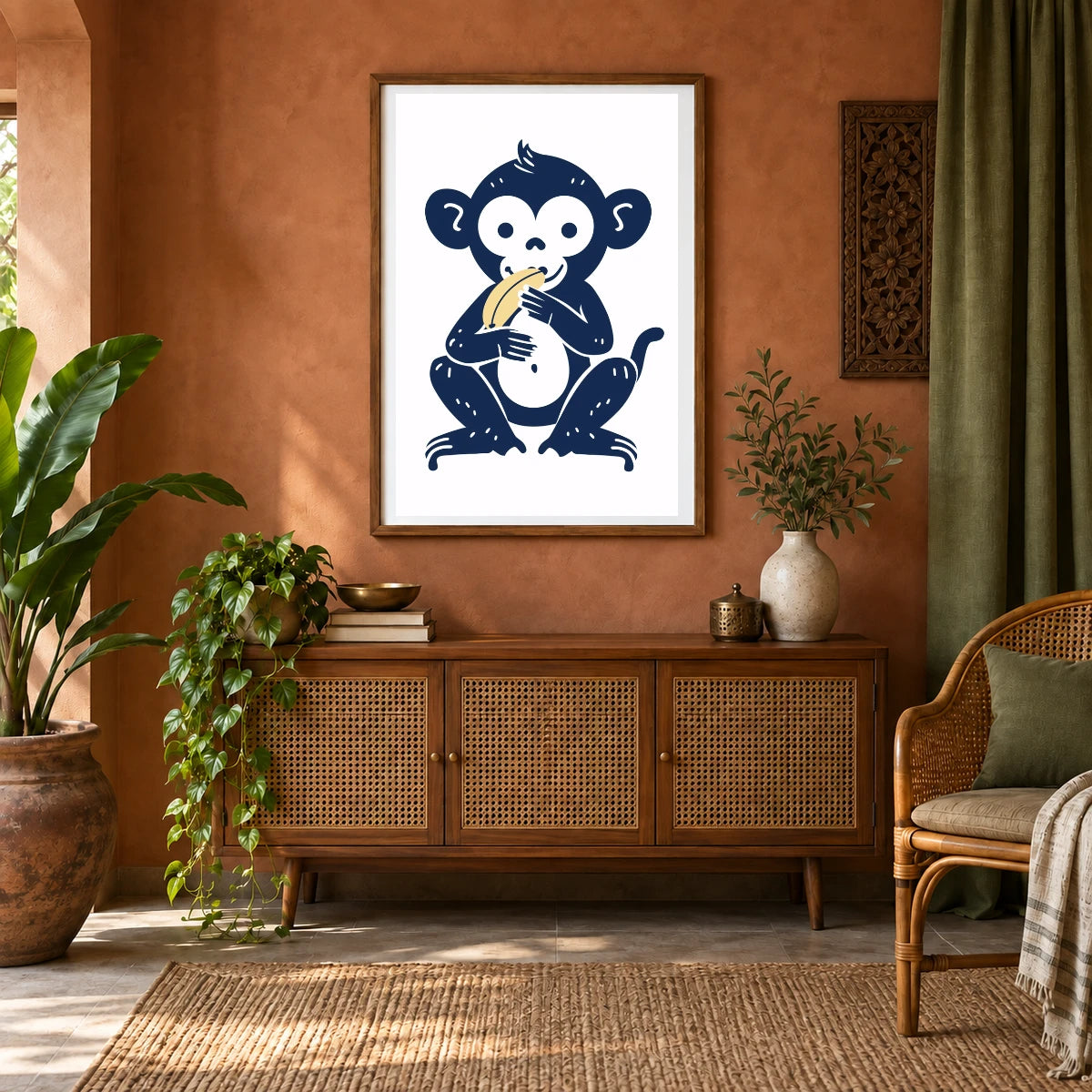 Animal Print CCXXXIV — Animal Prints shown in a styled interior