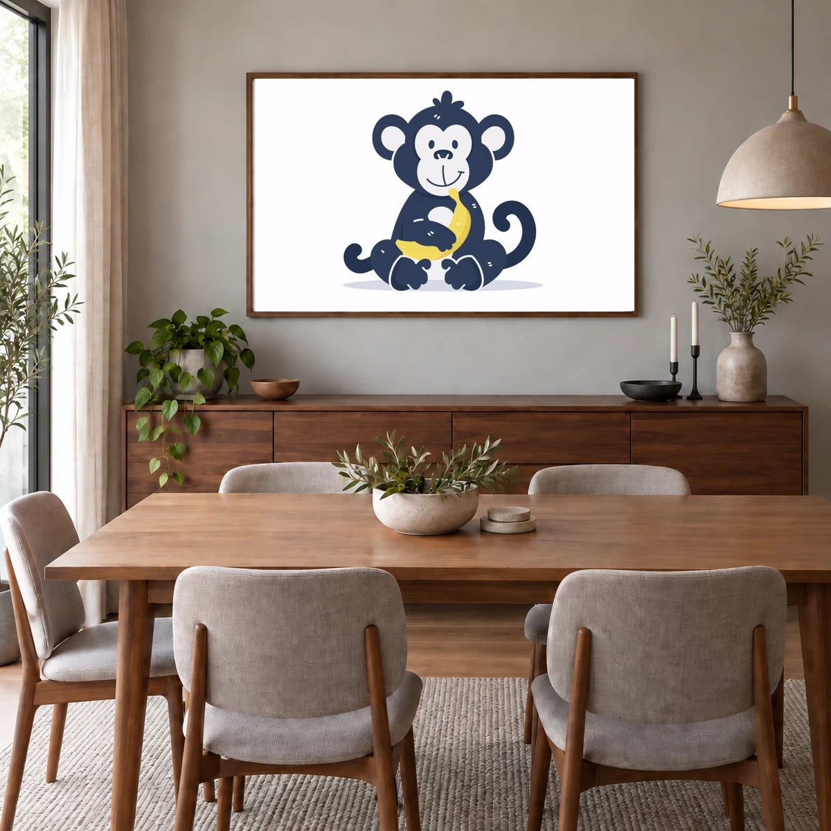 Animal Print CCXXXV — Animal Prints shown in a styled interior
