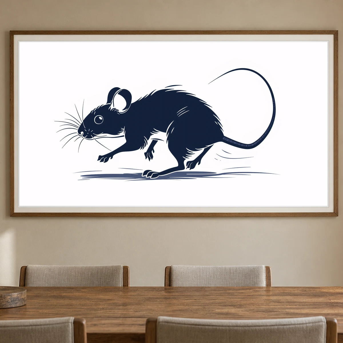 Animal Print CCXXXIX — Animal Prints shown in a styled interior
