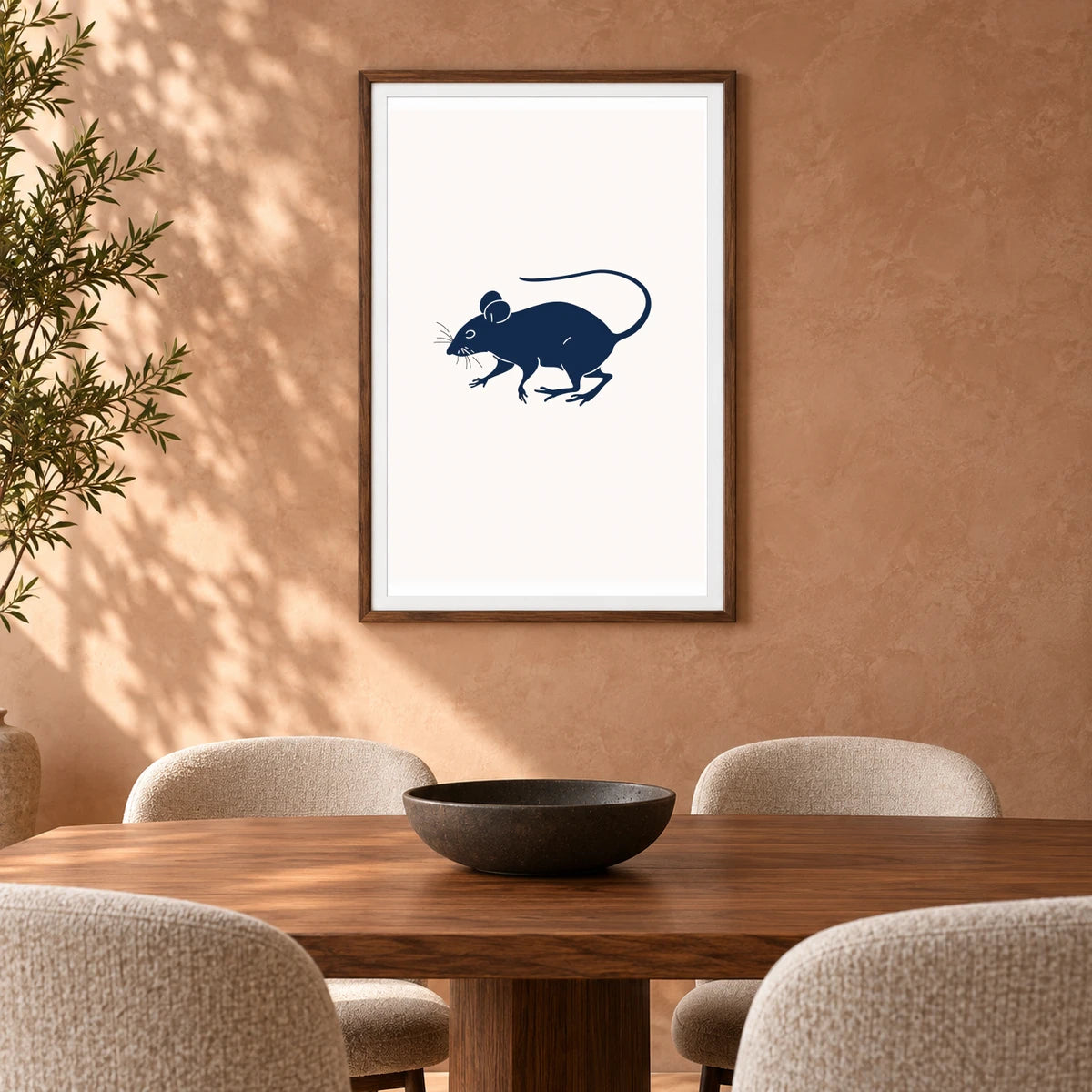 Animal Print CCXL — Animal Prints shown in a styled interior