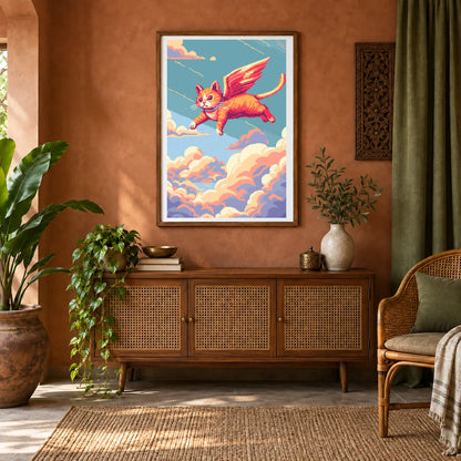 Animal Print CCXLIII — Animal Prints shown in a styled interior