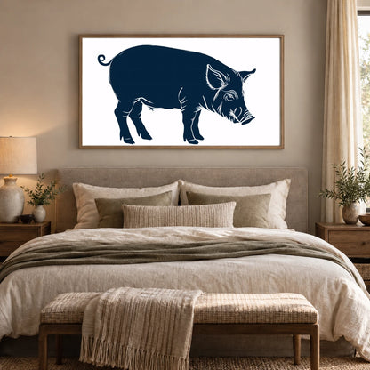 Animal Print CCXLV — Animal Prints shown in a styled interior