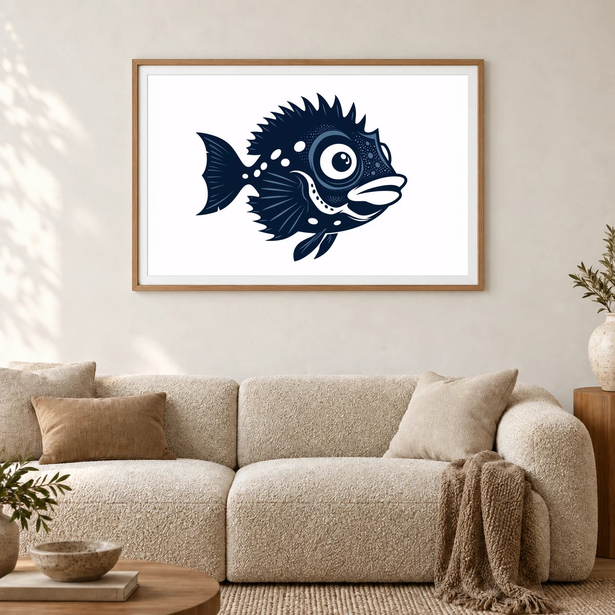 Animal Print CCXLVI — Animal Prints shown in a styled interior