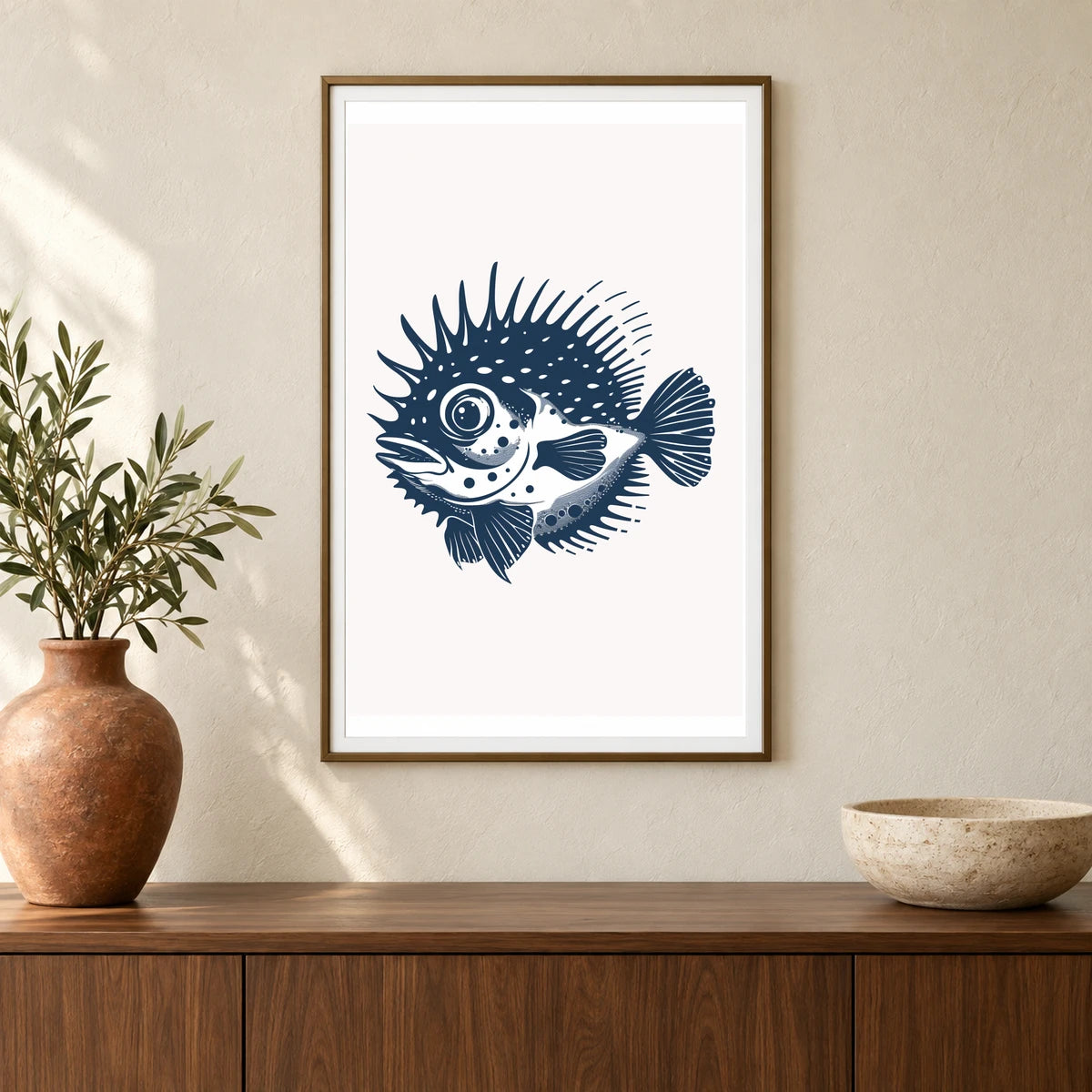 Animal Print CCXLVII — Animal Prints shown in a styled interior