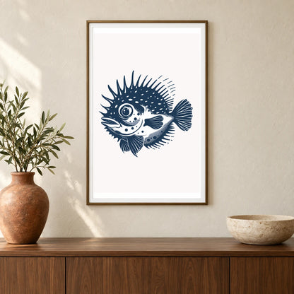 Animal Print CCXLVII — Animal Prints shown in a styled interior