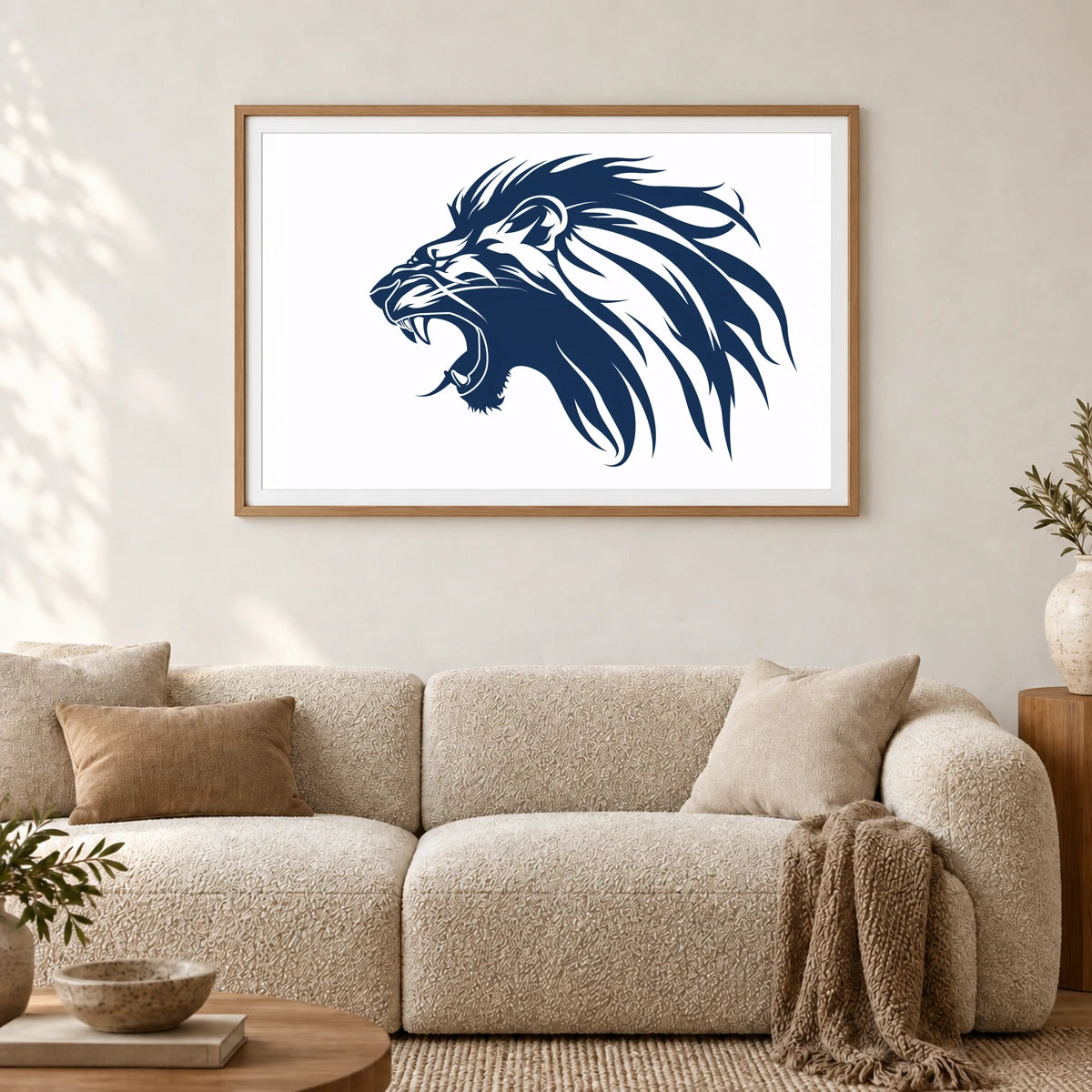 Animal Print CCXLIX — Animal Prints shown in a styled interior