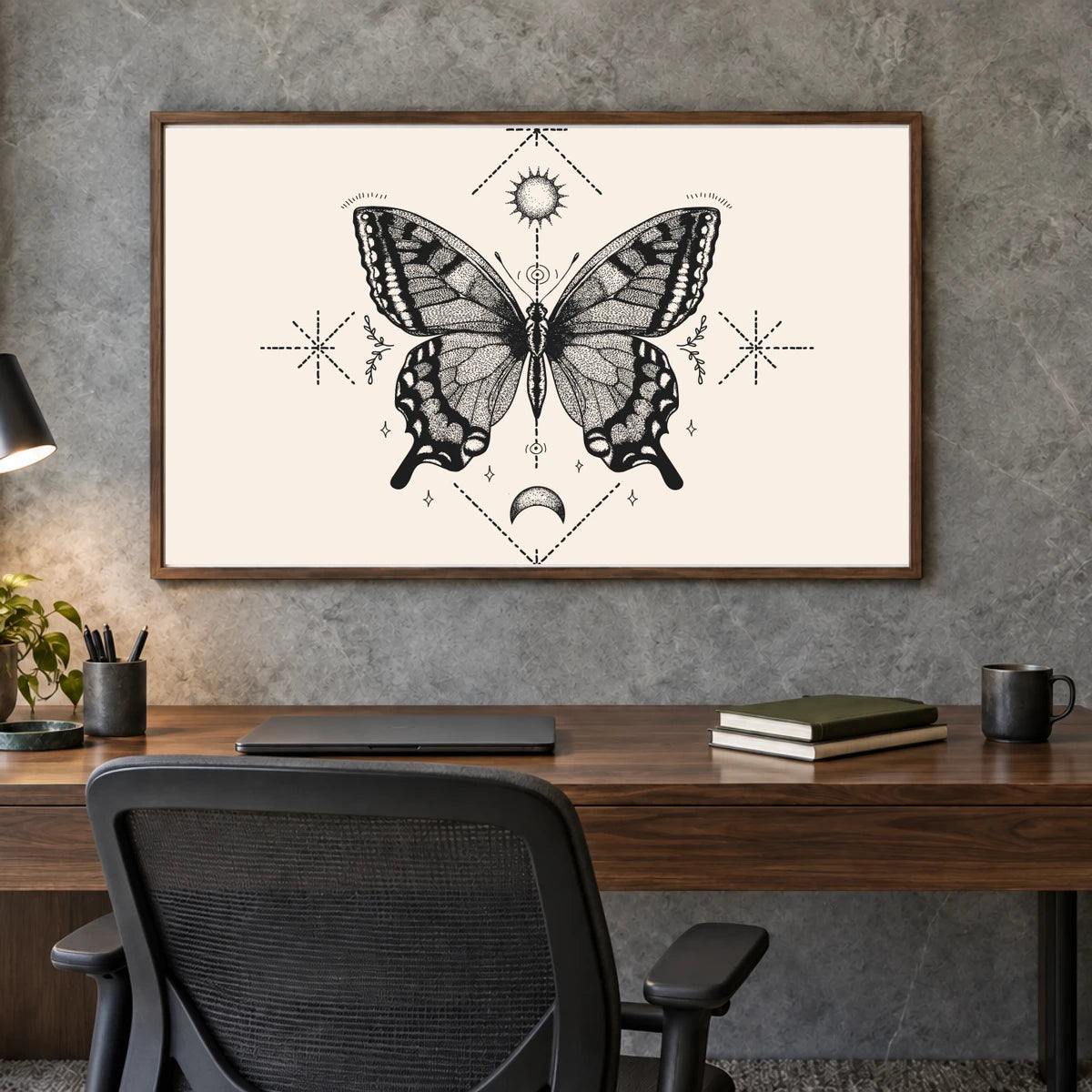 Animal Print CCLXXI — Animal Prints shown in a styled interior