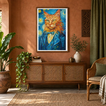 Animal Print CCLXXII — Animal Prints shown in a styled interior