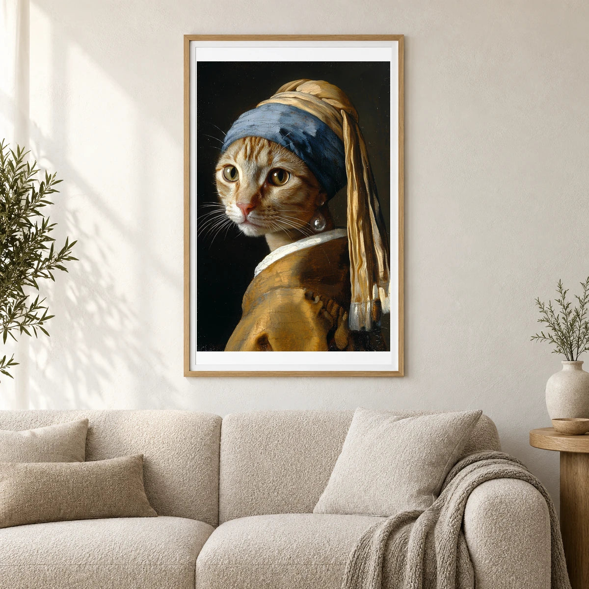 Animal Print CCLXXIV — Animal Prints shown in a styled interior