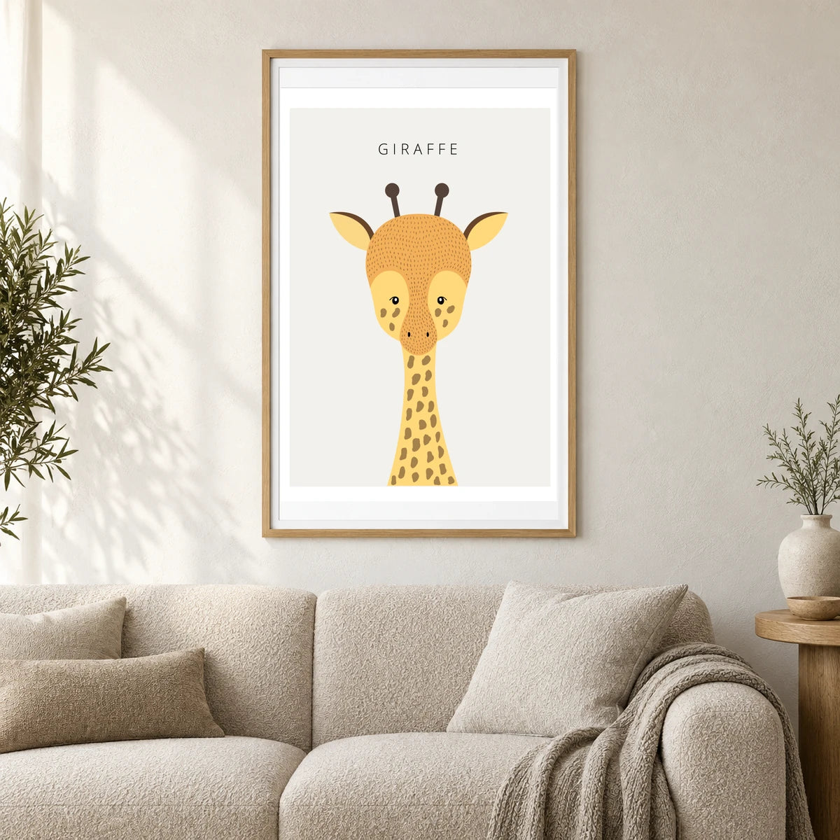 Animal Print CCLXXV — Animal Prints shown in a styled interior