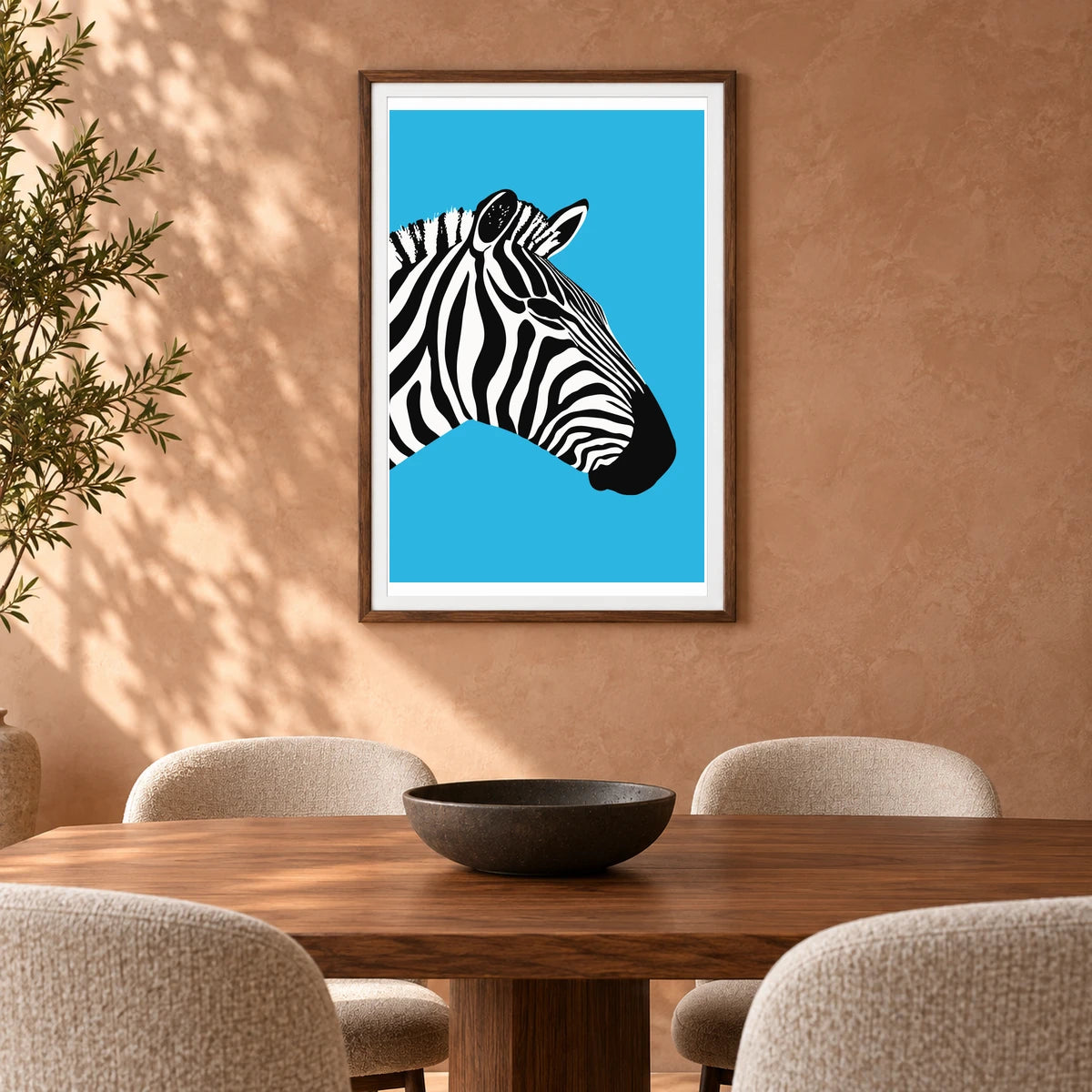 Animal Print CCLXXVII — Animal Prints shown in a styled interior
