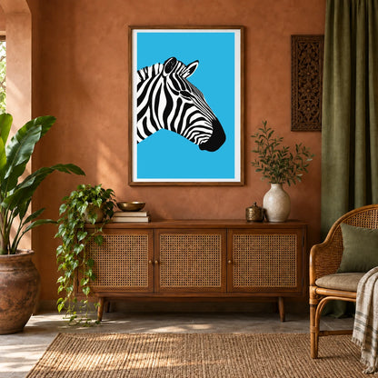 Animal Print CCLXXVII — Animal Prints shown in a styled interior