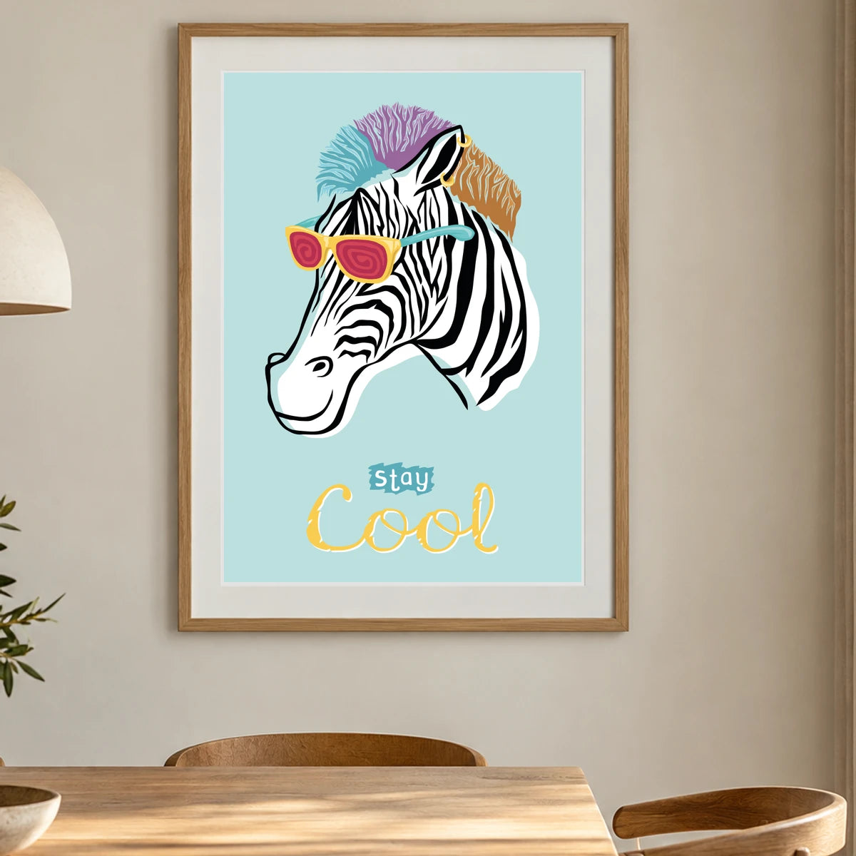 Animal Print CCLXXVIII — Animal Prints shown in a styled interior