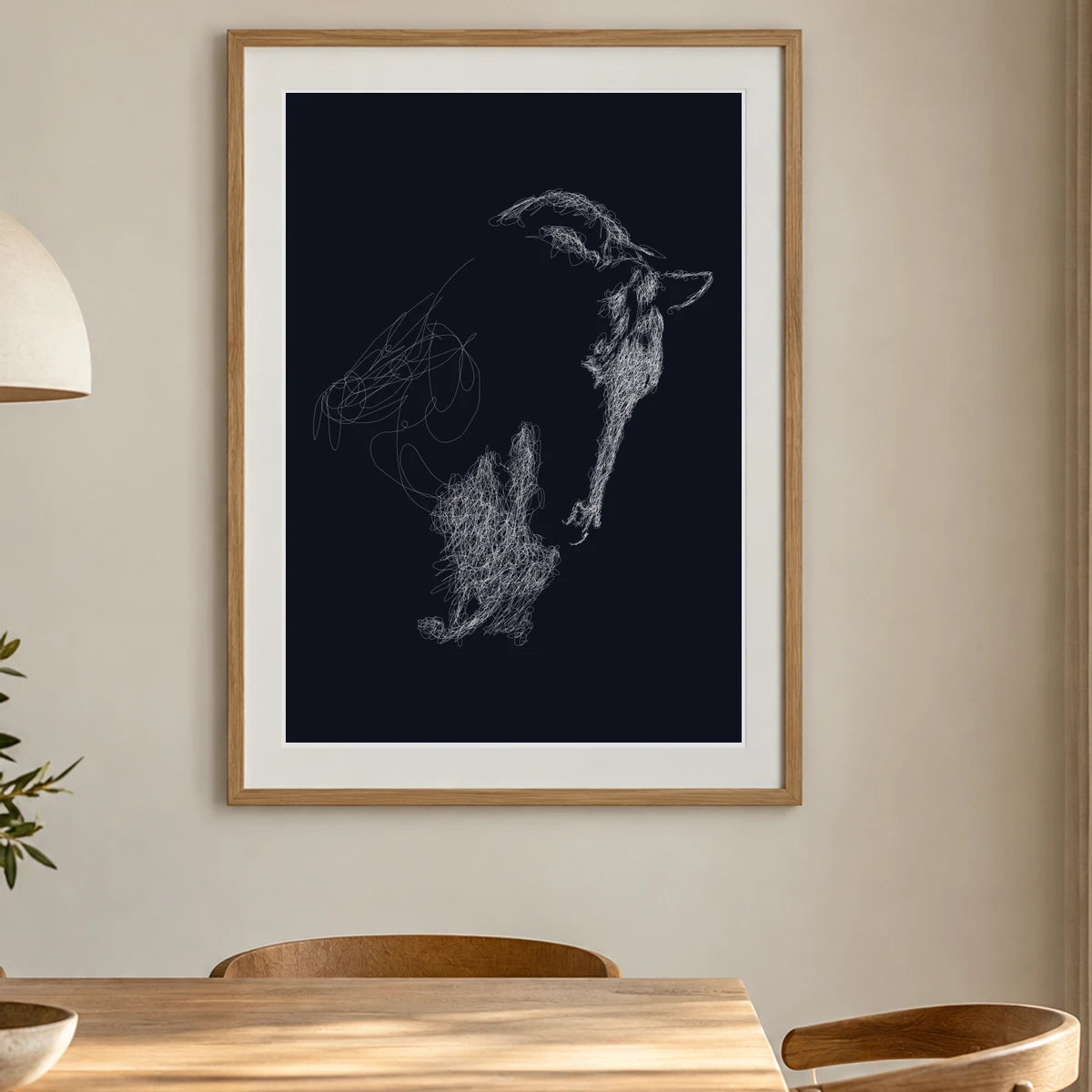 Animal Print CCLXXIX — Animal Prints shown in a styled interior