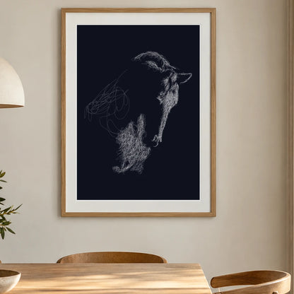 Animal Print CCLXXIX — Animal Prints shown in a styled interior