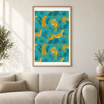 Animal Print CCLXXXIII — Animal Prints shown in a styled interior