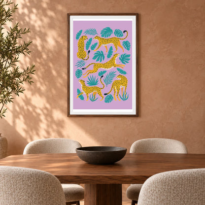 Animal Print CCLXXXIV — Animal Prints shown in a styled interior