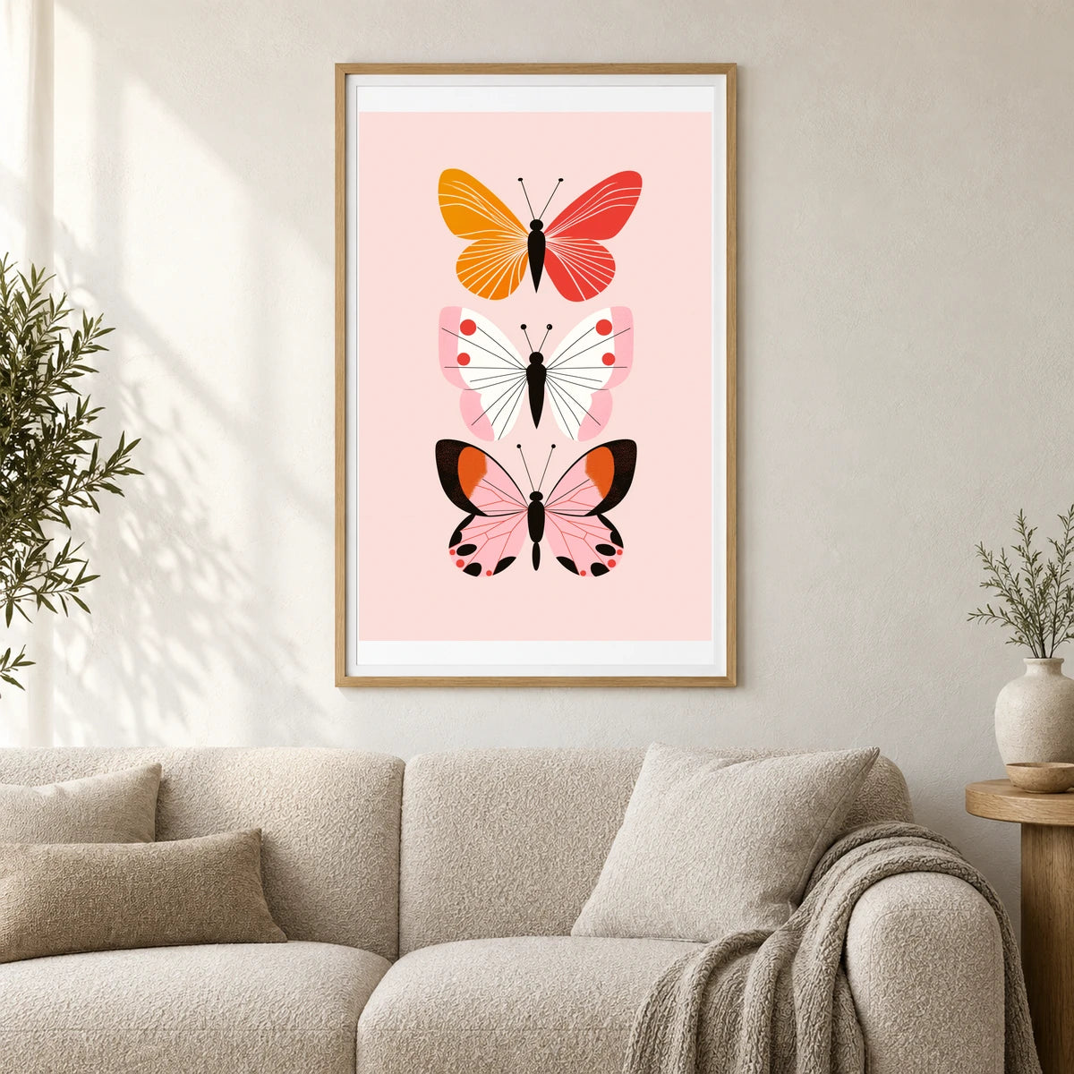 Animal Print CCLXXXVI — Animal Prints shown in a styled interior