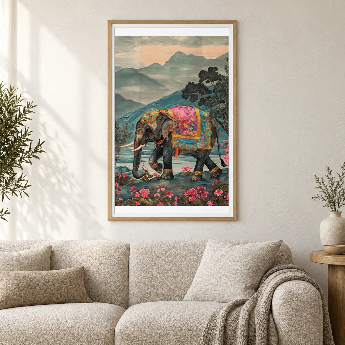 Animal Print CCLXXXIX — Animal Prints shown in a styled interior