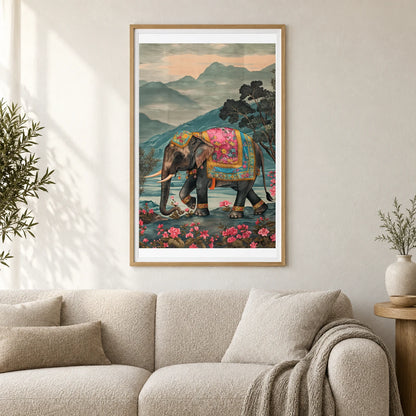 Animal Print CCLXXXIX — Animal Prints shown in a styled interior
