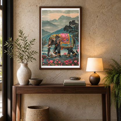 Animal Print CCLXXXIX — Animal Prints shown in a styled interior