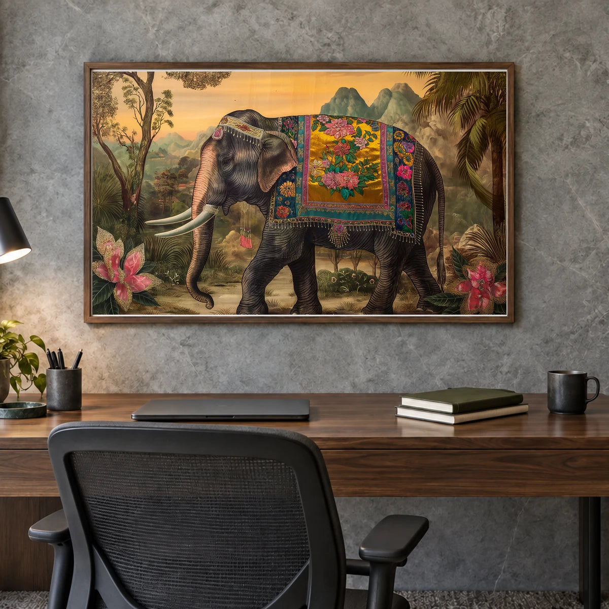 Animal Print CCXC — Animal Prints shown in a styled interior