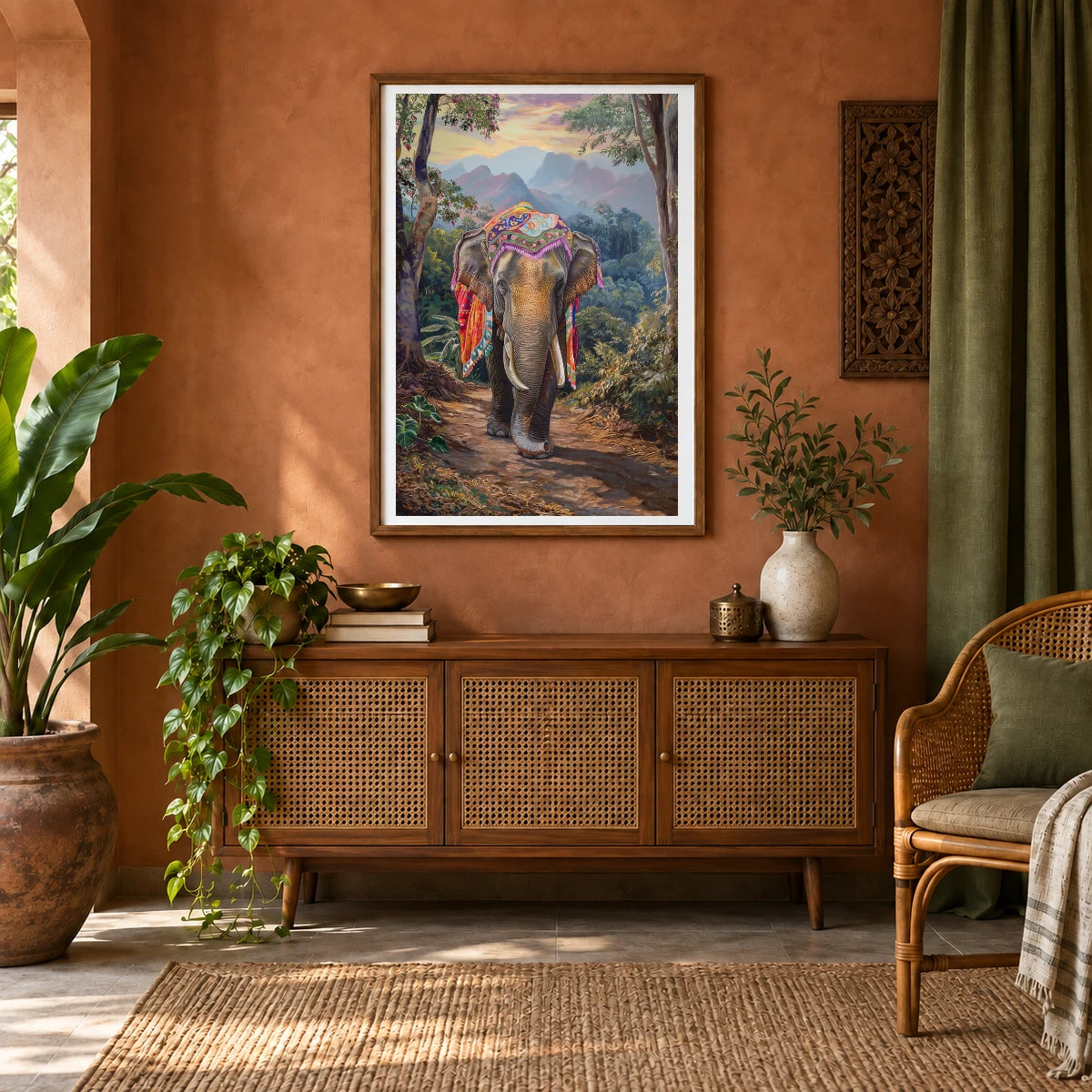 Animal Print CCXCI — Animal Prints shown in a styled interior