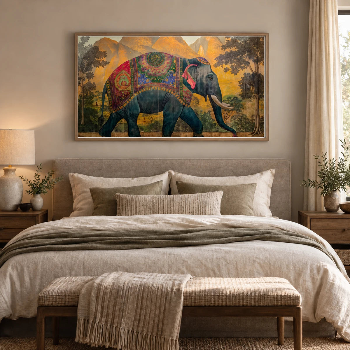 Animal Print CCXCIII — Animal Prints shown in a styled interior
