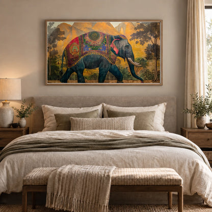 Animal Print CCXCIII — Animal Prints shown in a styled interior