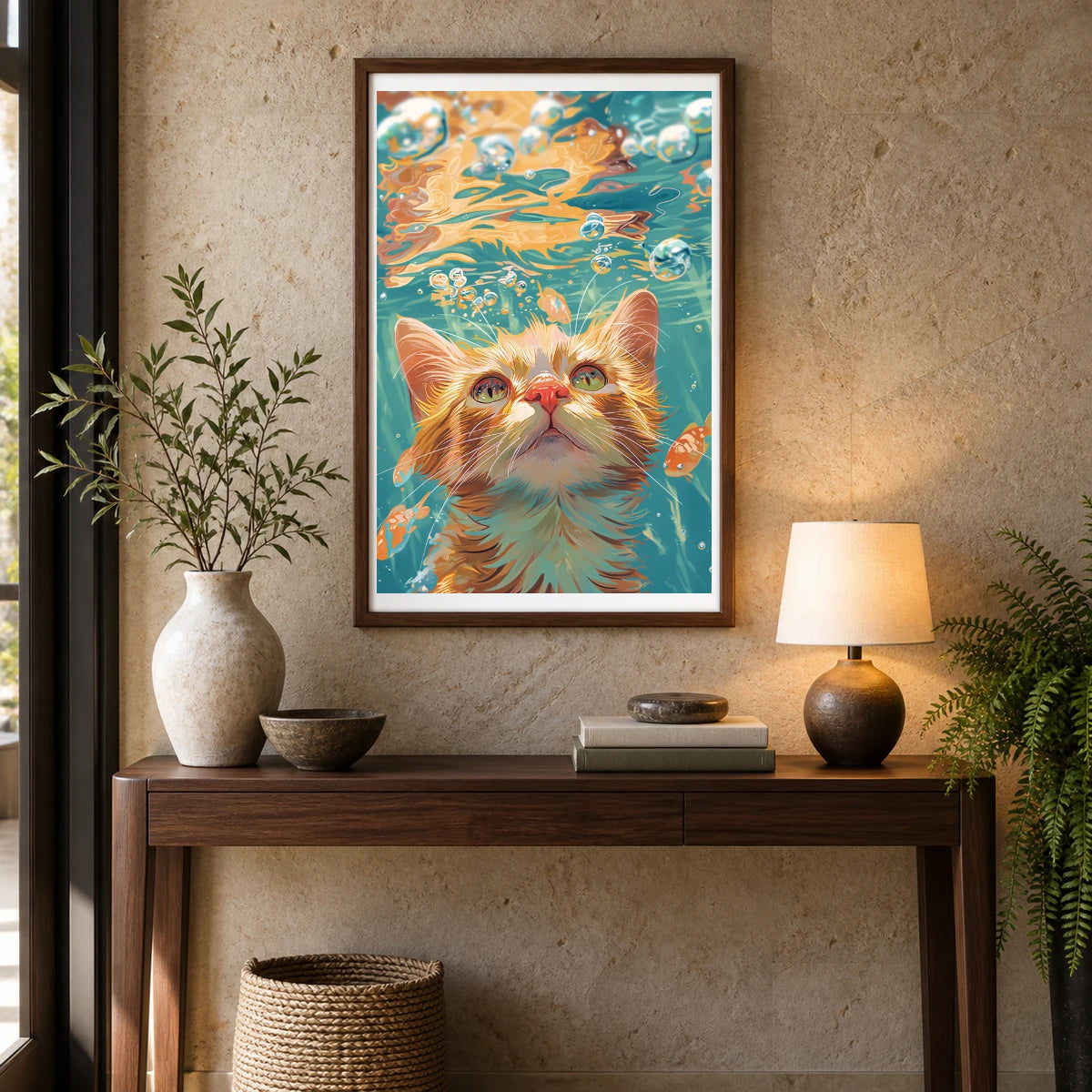Animal Print CCCII — Animal Prints shown in a styled interior