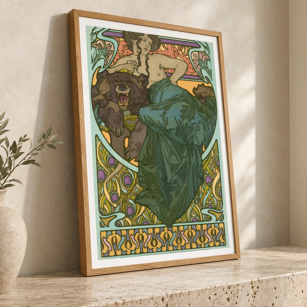 Untitled (1902) — Alphonse Mucha alphonse mucha print by SaamCrafts