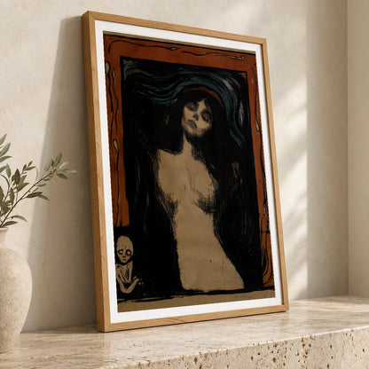 Madonna — Edvard Munch edvard munch print by SaamCrafts