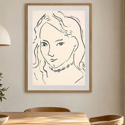 Henri Matisse Portrait De Marguerite (1906 1907) — Henri Matisse shown in a styled interior