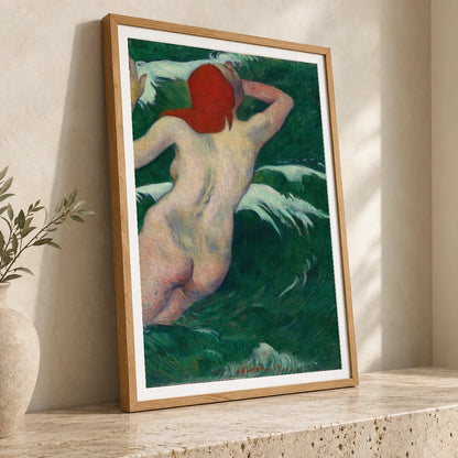 In The Waves (dans Les Vagues) — Paul Gauguin paul gauguin print by SaamCrafts