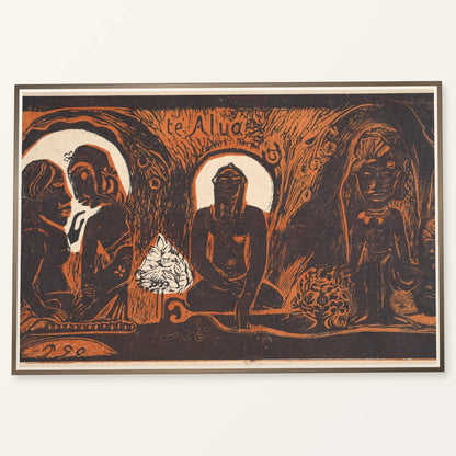 Te Atua (the Gods) (1893–1894) — Paul Gauguin paul gauguin print by SaamCrafts