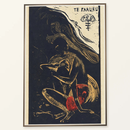 Te Faruru (they Are Making Love Here) (1894 1895) — Paul Gauguin paul gauguin print by SaamCrafts