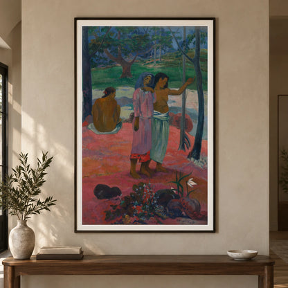 The Call (1902) — Paul Gauguin shown in a styled interior