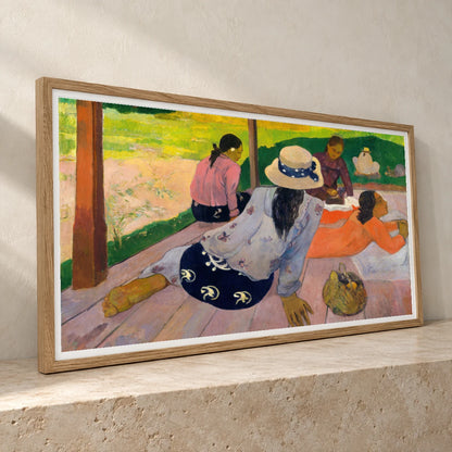 The Siesta (ca. 1892–94) — Paul Gauguin paul gauguin print by SaamCrafts